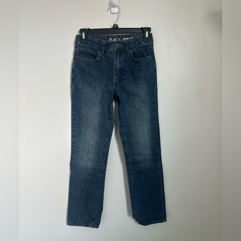 Place Straight Jeans For Boys Size 10 Blue